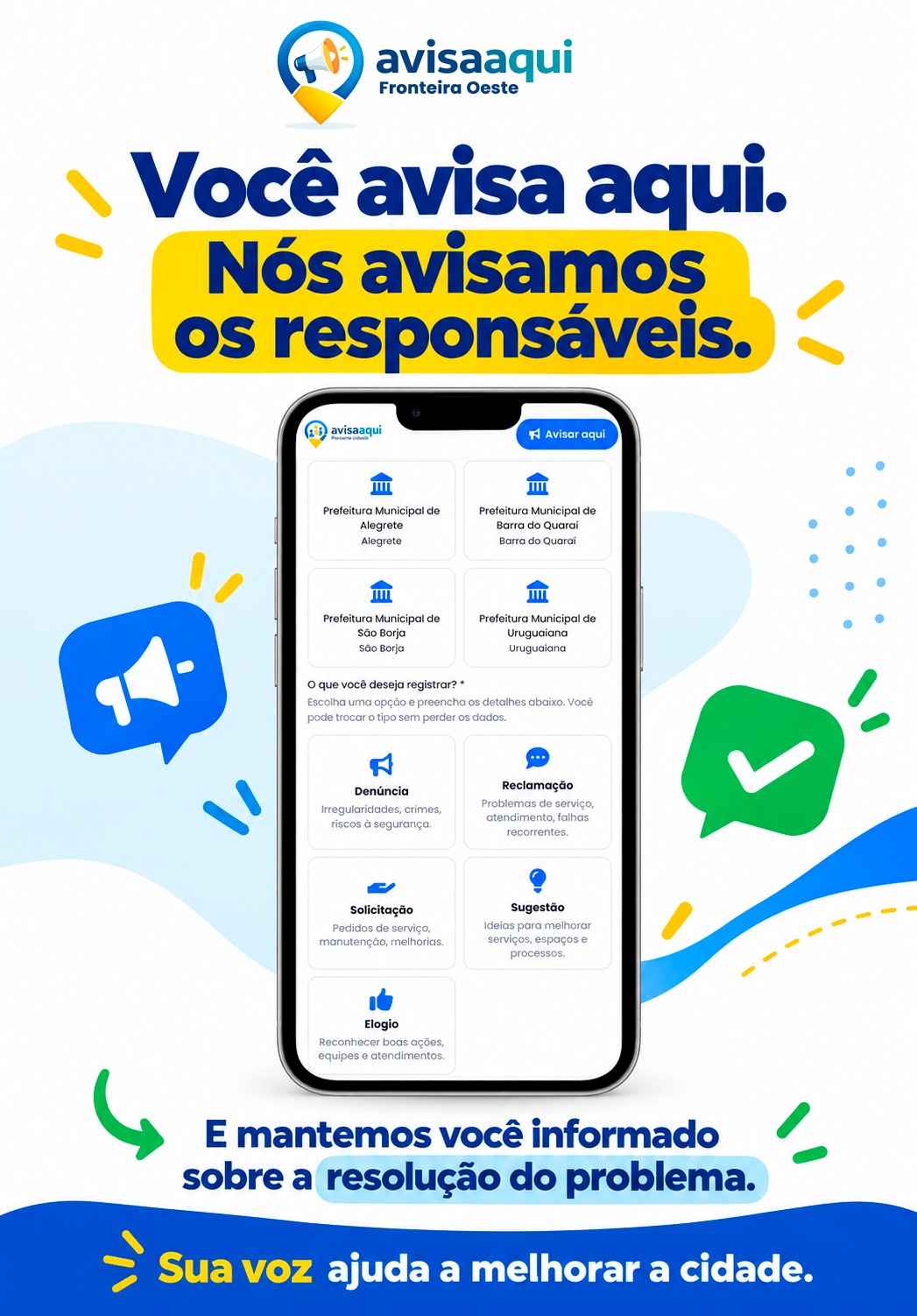 Banner Avisa Aqui Mobile