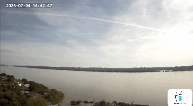 📷 Câmera Ao Vivo no Rio Uruguai — Veja o pôr do sol mais bonito do mundo!