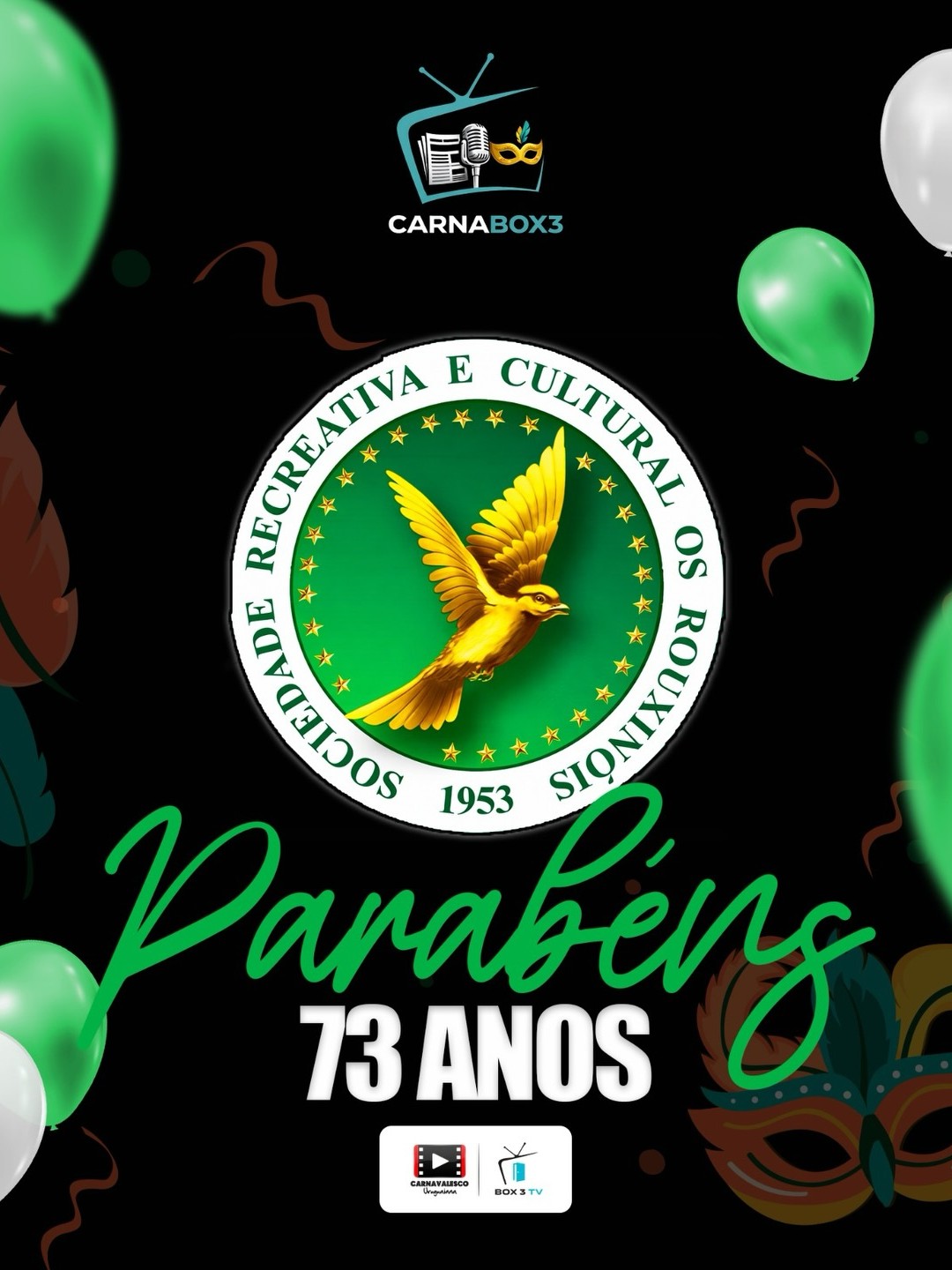 Post: O Carnabox parabeniza Os Rouxinóis pelos…