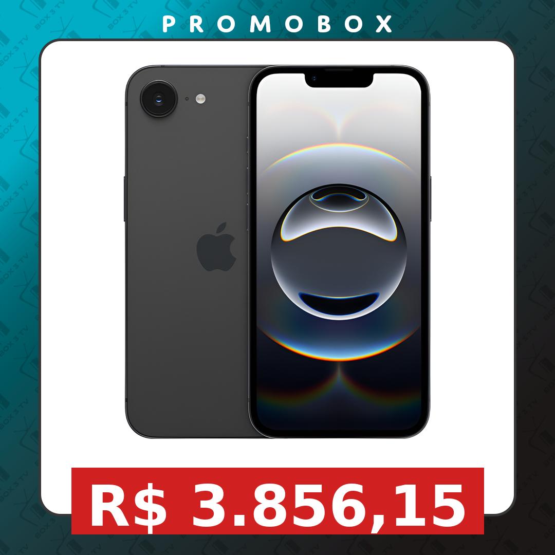 iPhone 16e (128 GB) - Preto - Distribuidor Autorizado