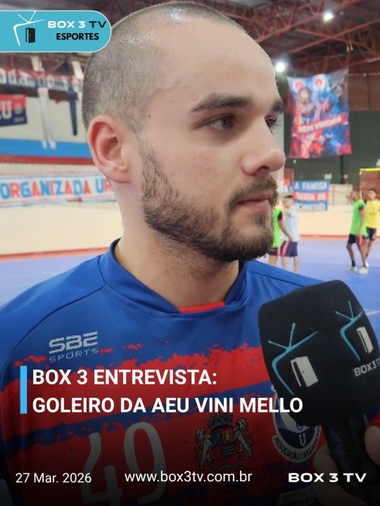Post: VINI MELLO NO BOX3!

 O @vinimello49 fal…