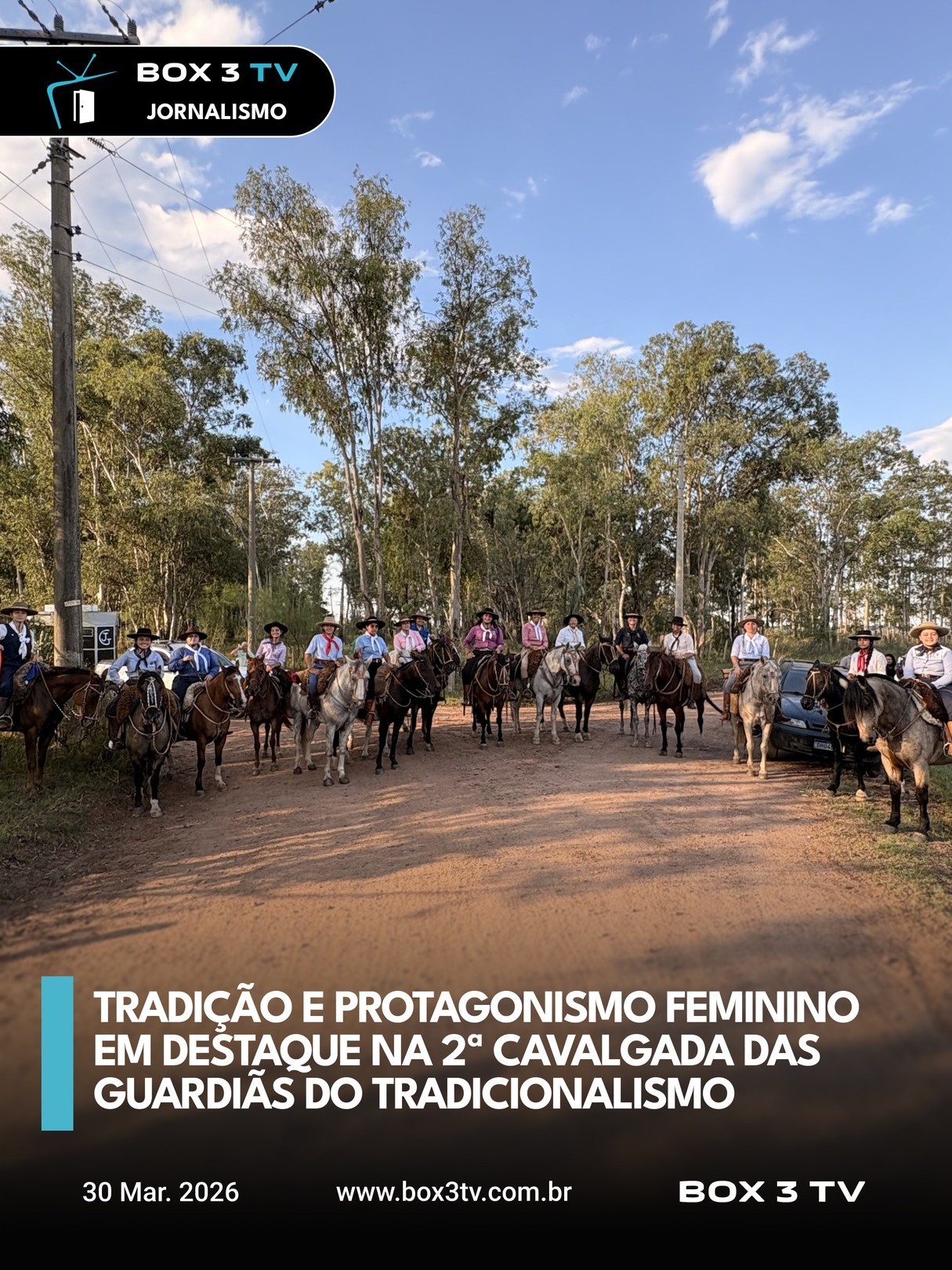 Post: TRADIÇÃO

​A 2ª Cavalgada das Guardiãs d…
