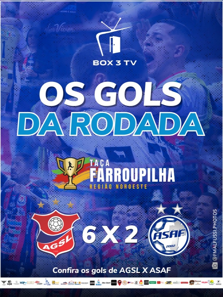 Post: Confira os gols do jogo entre AGSL 6 x A…