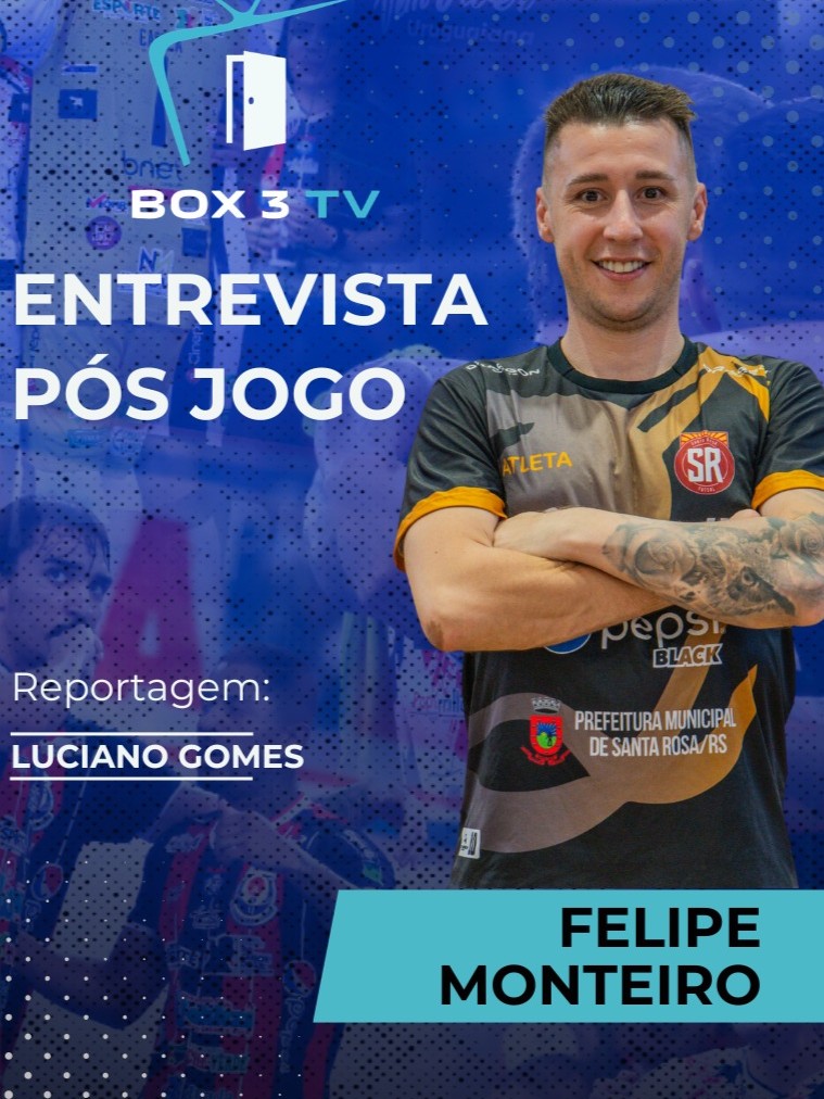 Post: Entrevista pós jogo com Felipe Monteiro
…