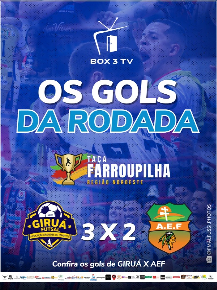 Post: Confira os gols do jogo entre GIRUÁ 3 X …