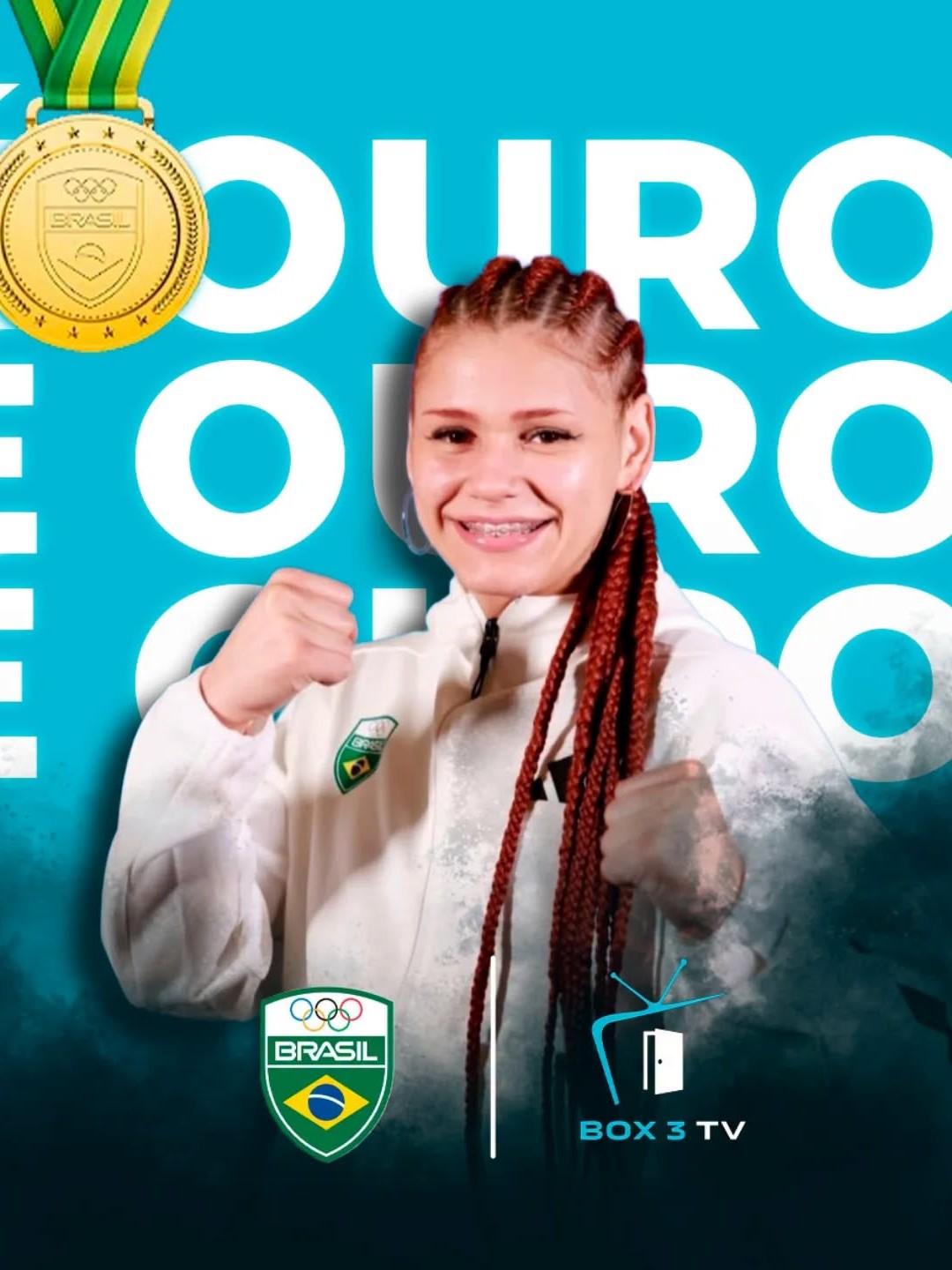 Post: A SARA É OURO!

 A @sara_santos57kg é me…