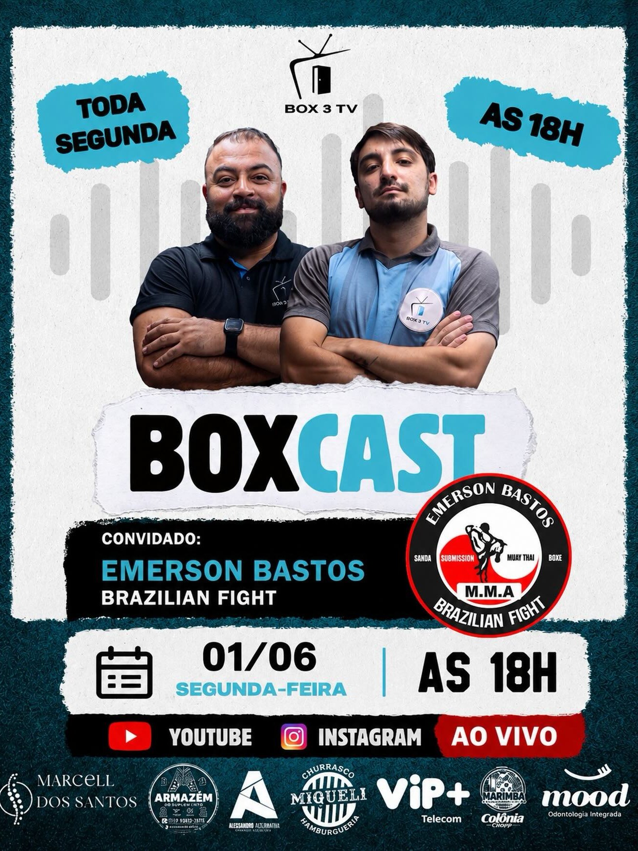 Post: BOXCAST LUTAS!

 Boxcast com o pessoal d…