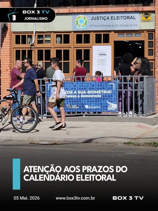 Post: ATENÇÃO AO CALENDÁRIO ELEITORAL 

A repo…