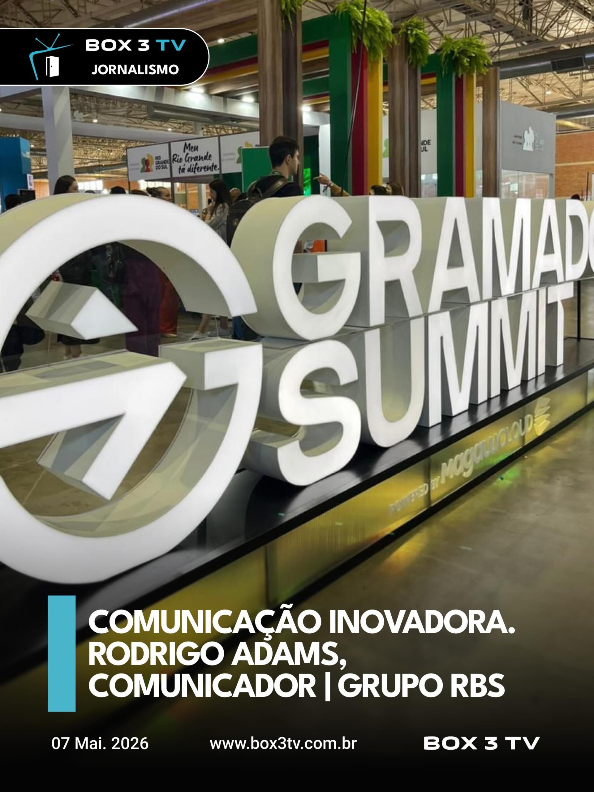 Post: COMUNICAÇÃO INOVADORA!
O @rodrigoadams …
