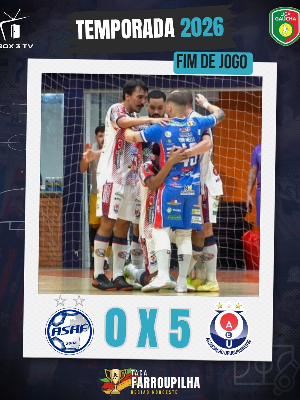 Post: VITÓRIA E GOLEADA! ⚽🚀
A AEU deu um verd…