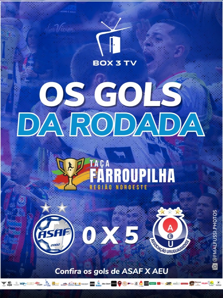 Post: Confira os gols do jogo entre ASAF 0 X 5…