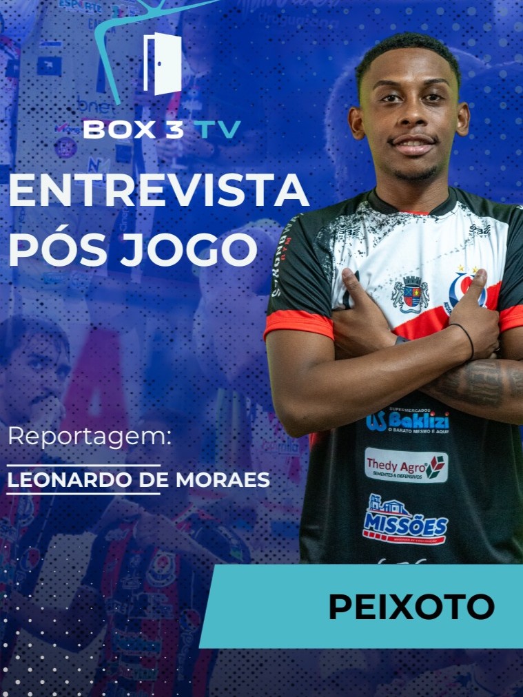 Post: Entrevista pós jogo com Leo Peixoto…