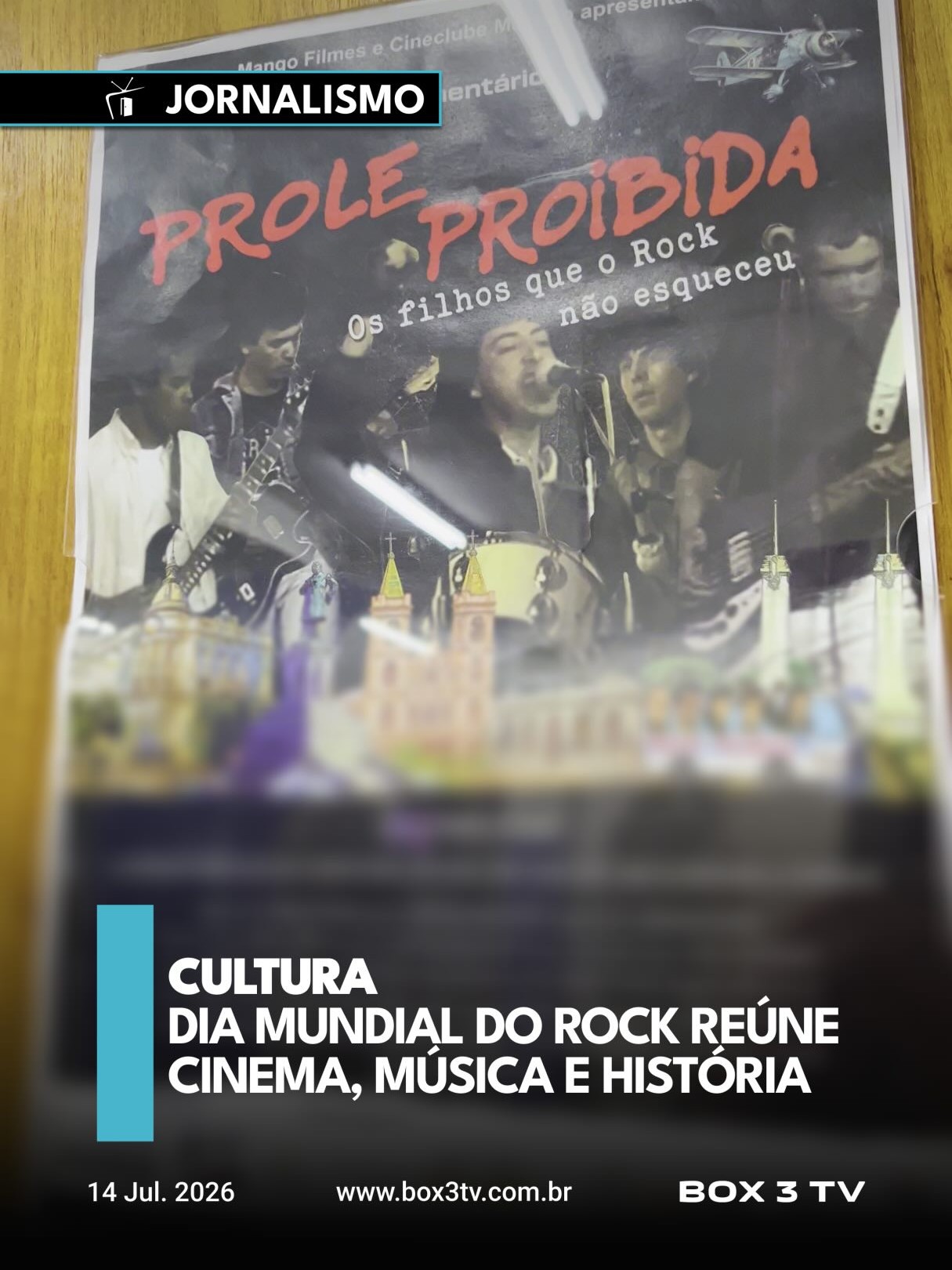 Post: DIA DE ROCK, CHE! 🎸🤘🎥

No Dia Mundial do…