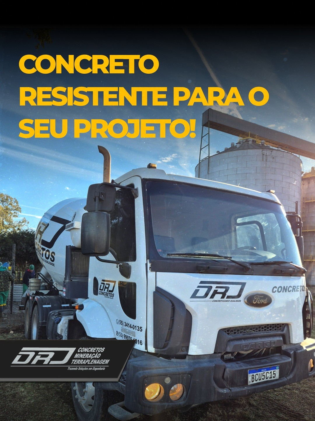 Post: Na DRJ Concretos, seu piso alcança muito…