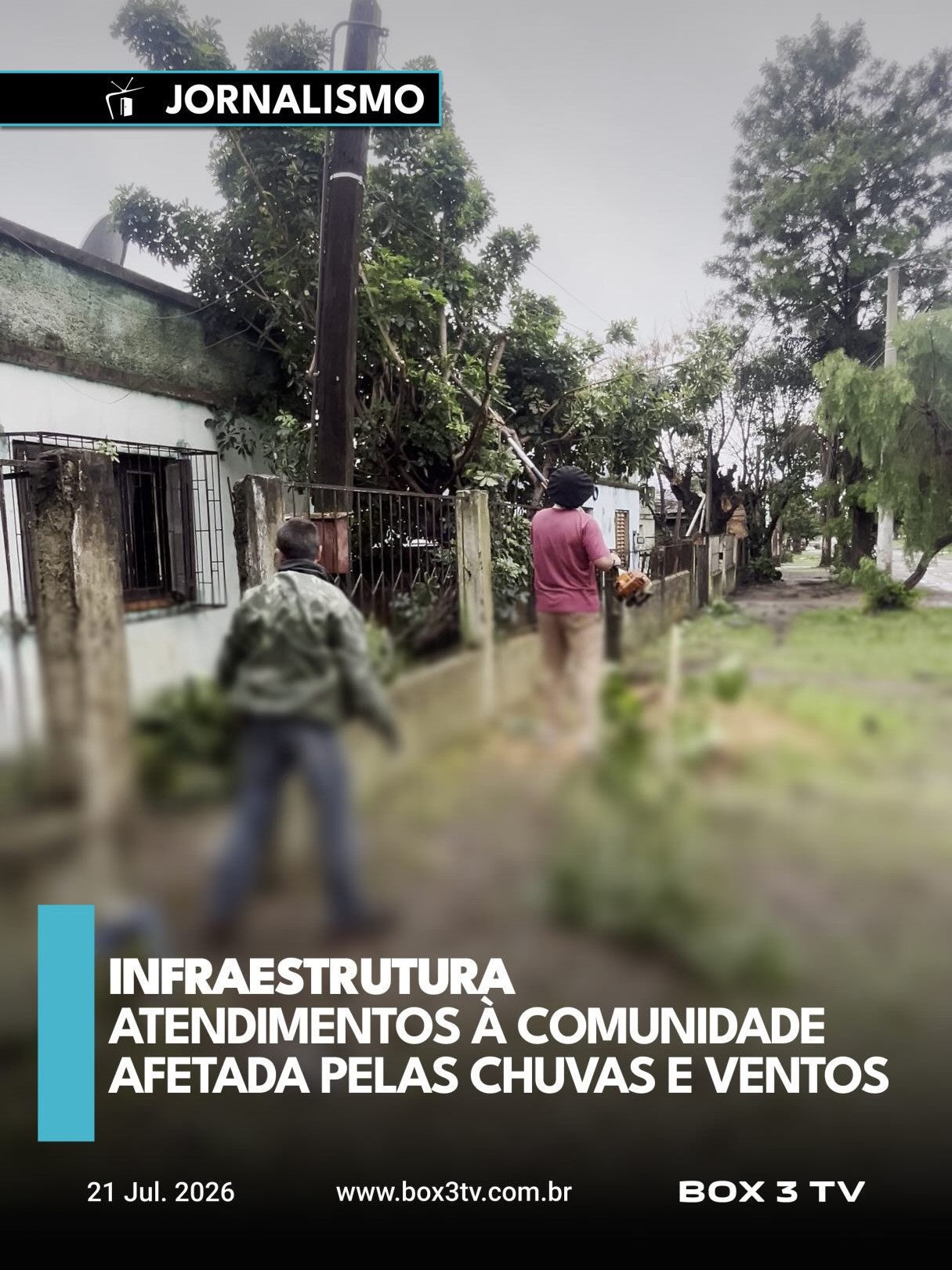 Post: DANOS E PROVIDÊNCIAS APÓS AS CHUVAS! ⛈️💨…