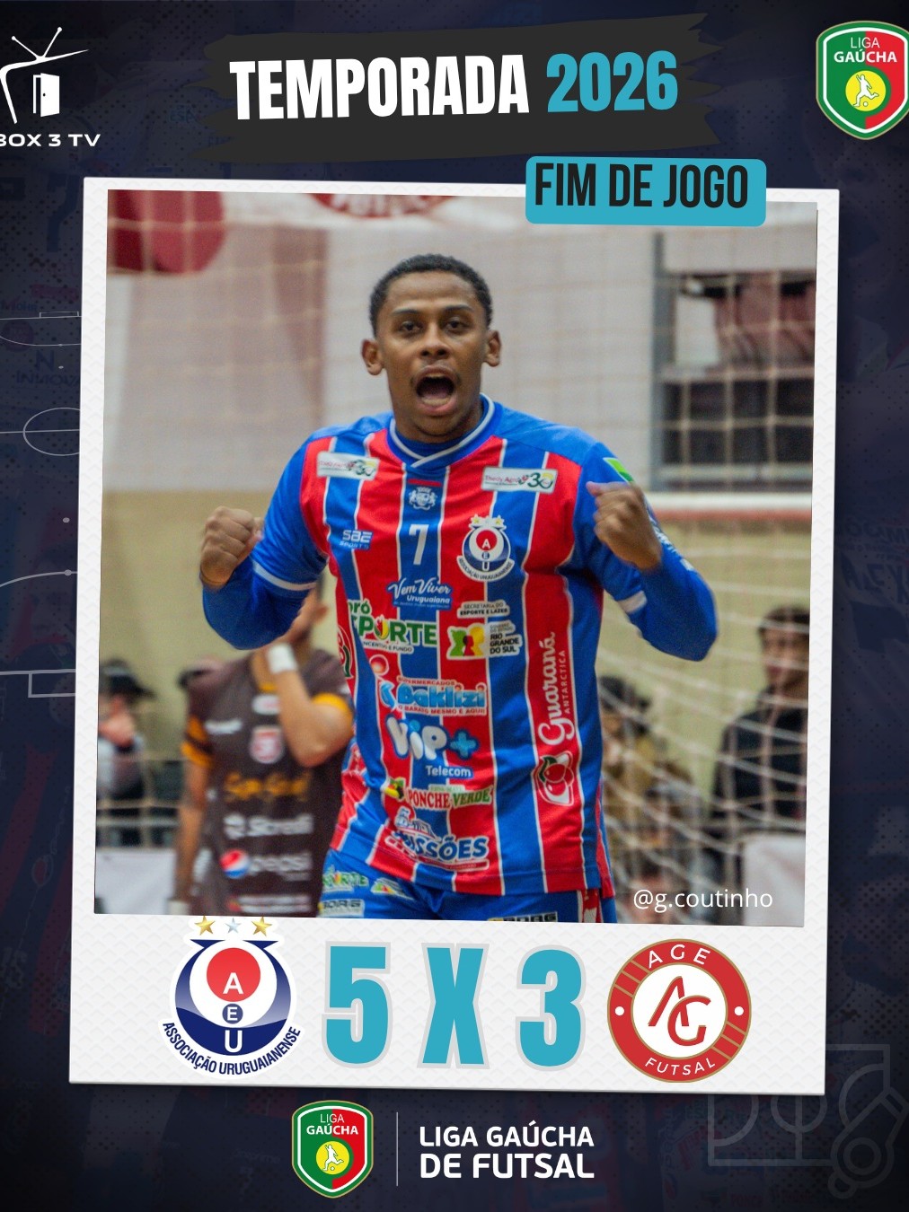 Post: 🔥 VITÓRIA DA AEU! ⚽💥

INVICTOS! Chegamos…