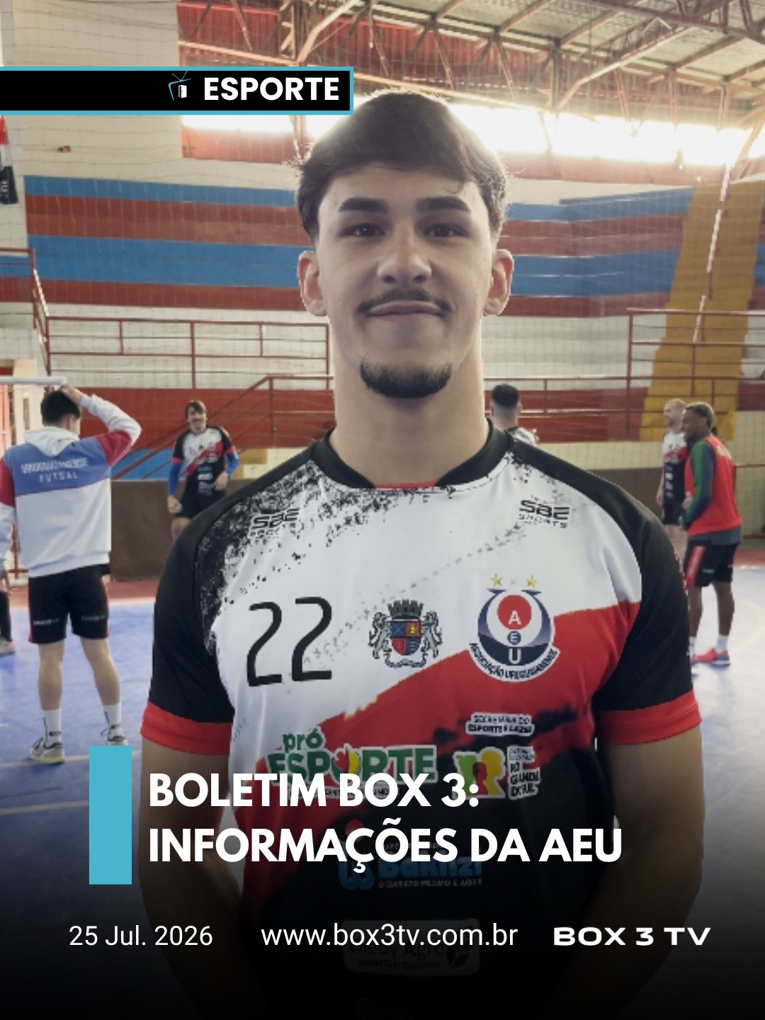 Post: BOLETIM BOX 3 NO AR! 🚨⚽

A AEU tem um co…