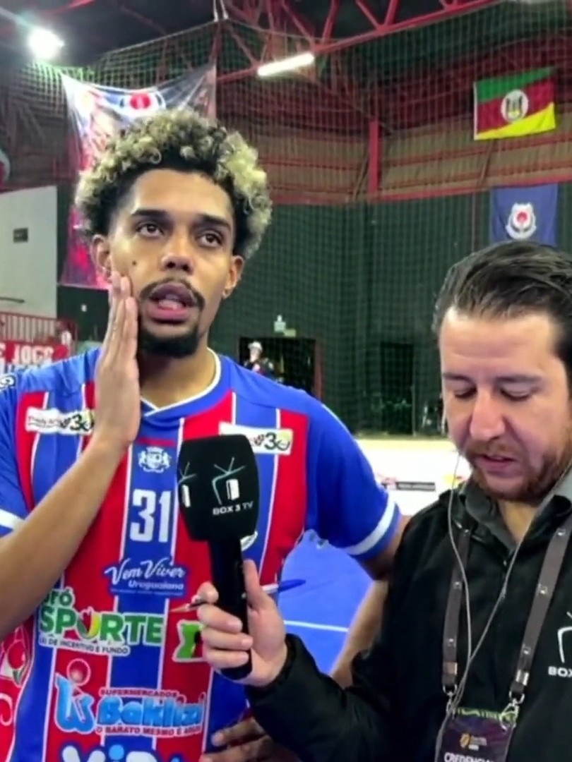 Post: Entrevista pós jogo com o pivô Kaio Henr…