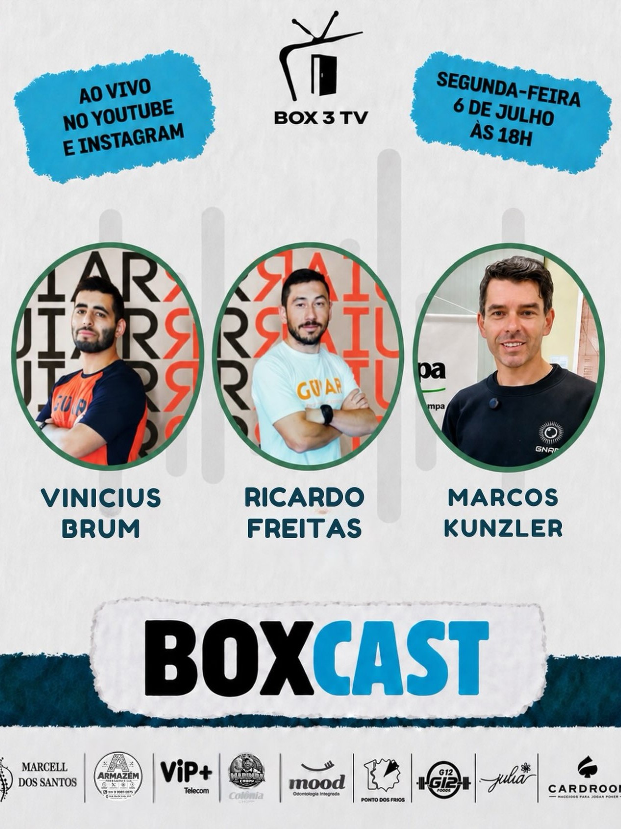 Post: BOXCAST NESTA SEGUNDA-FEIRA!

 Nesta seg…