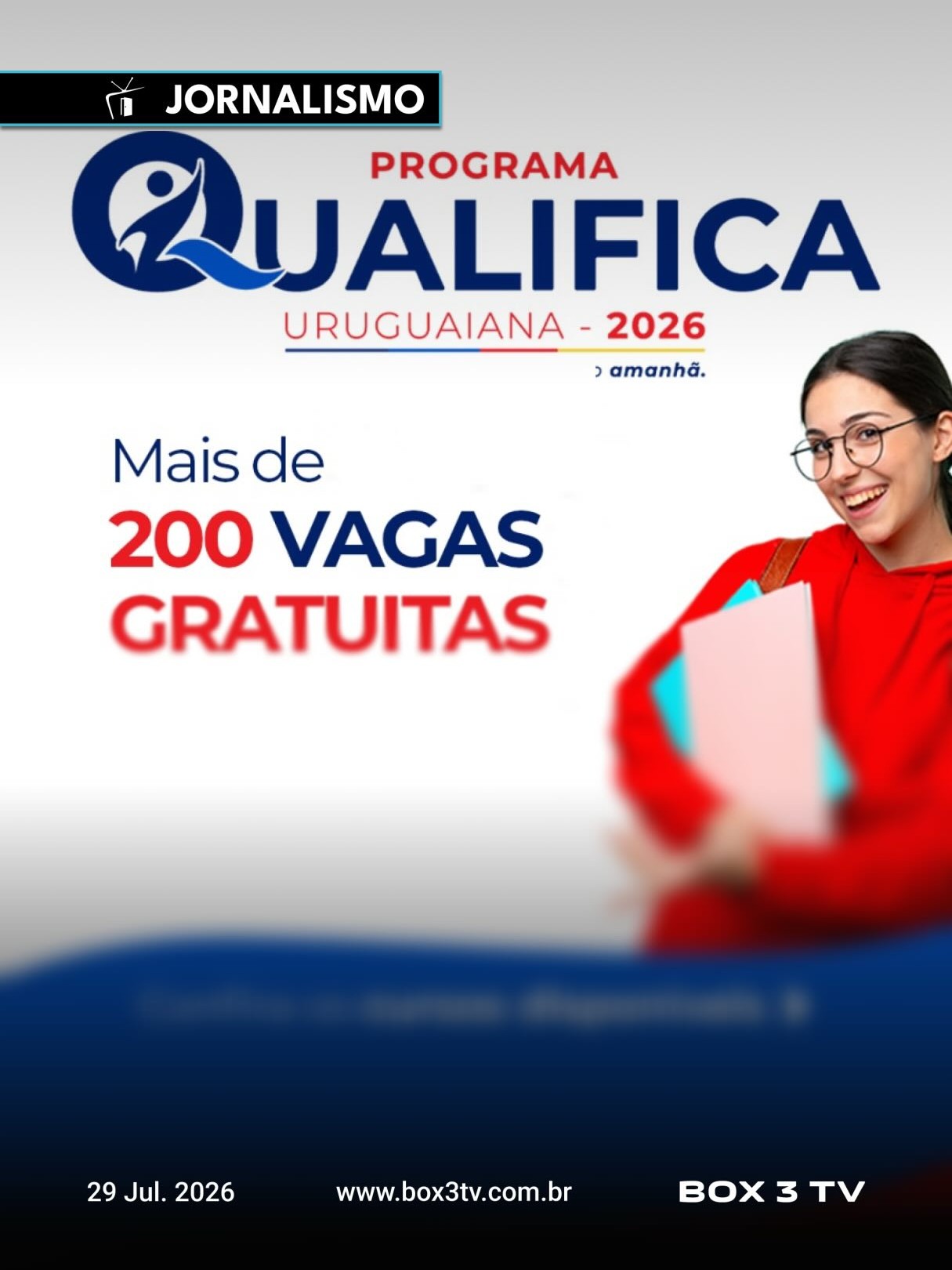 Post: TE QUALIFICA, URUGUAIANA! 📚👩🏽‍💻

Estão a…