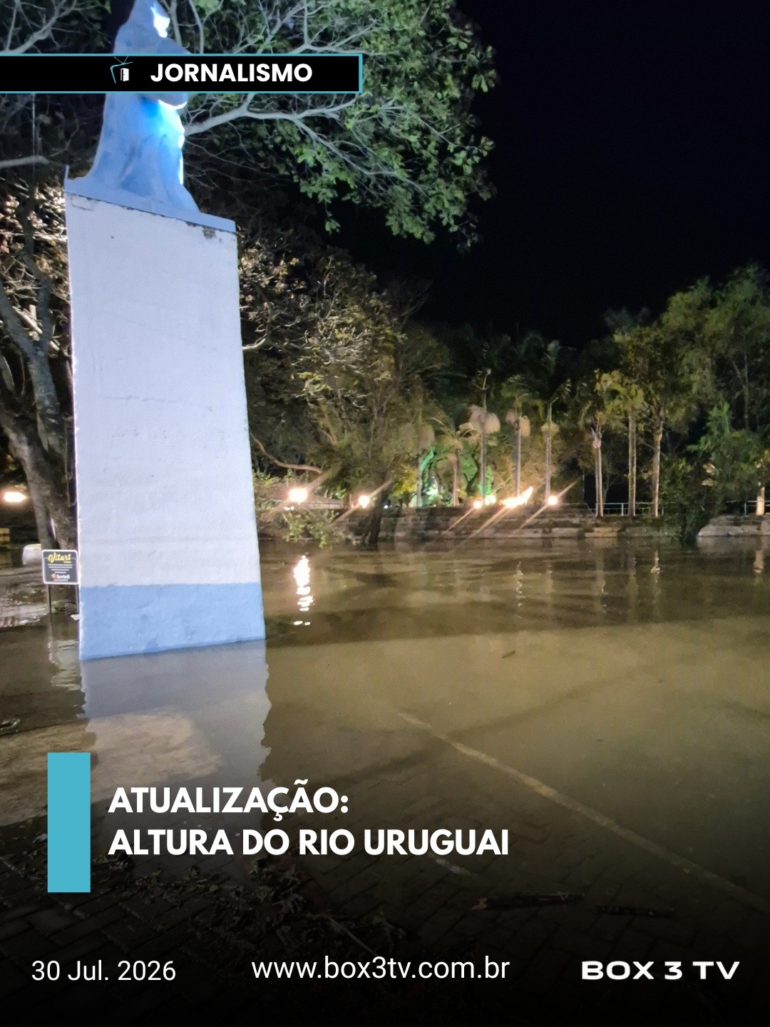 Post: Atualização da Altura do Rio Uruguai em …