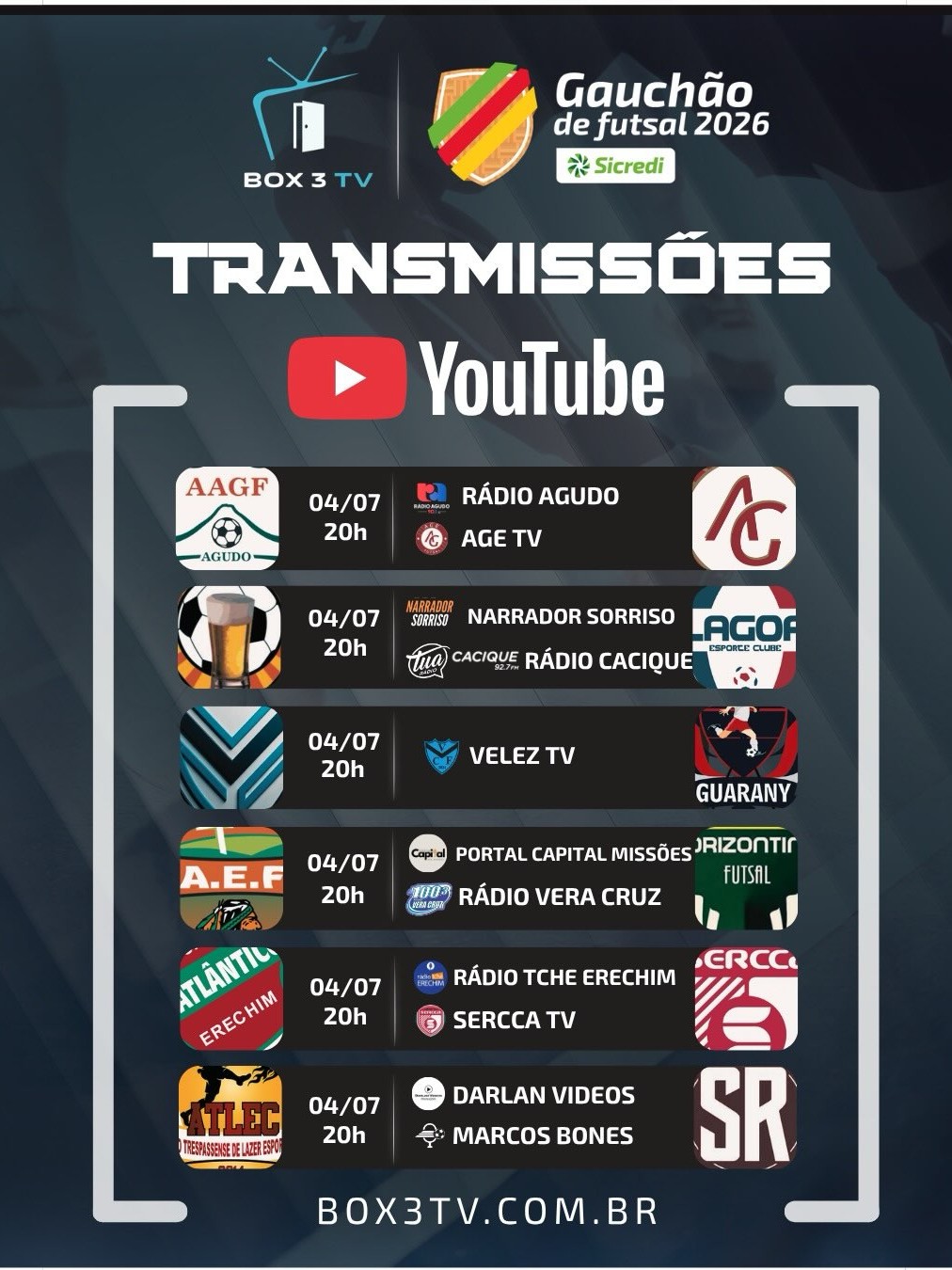 Post: ONDE ASSISTIR? 👀

Onde assistir as parti…