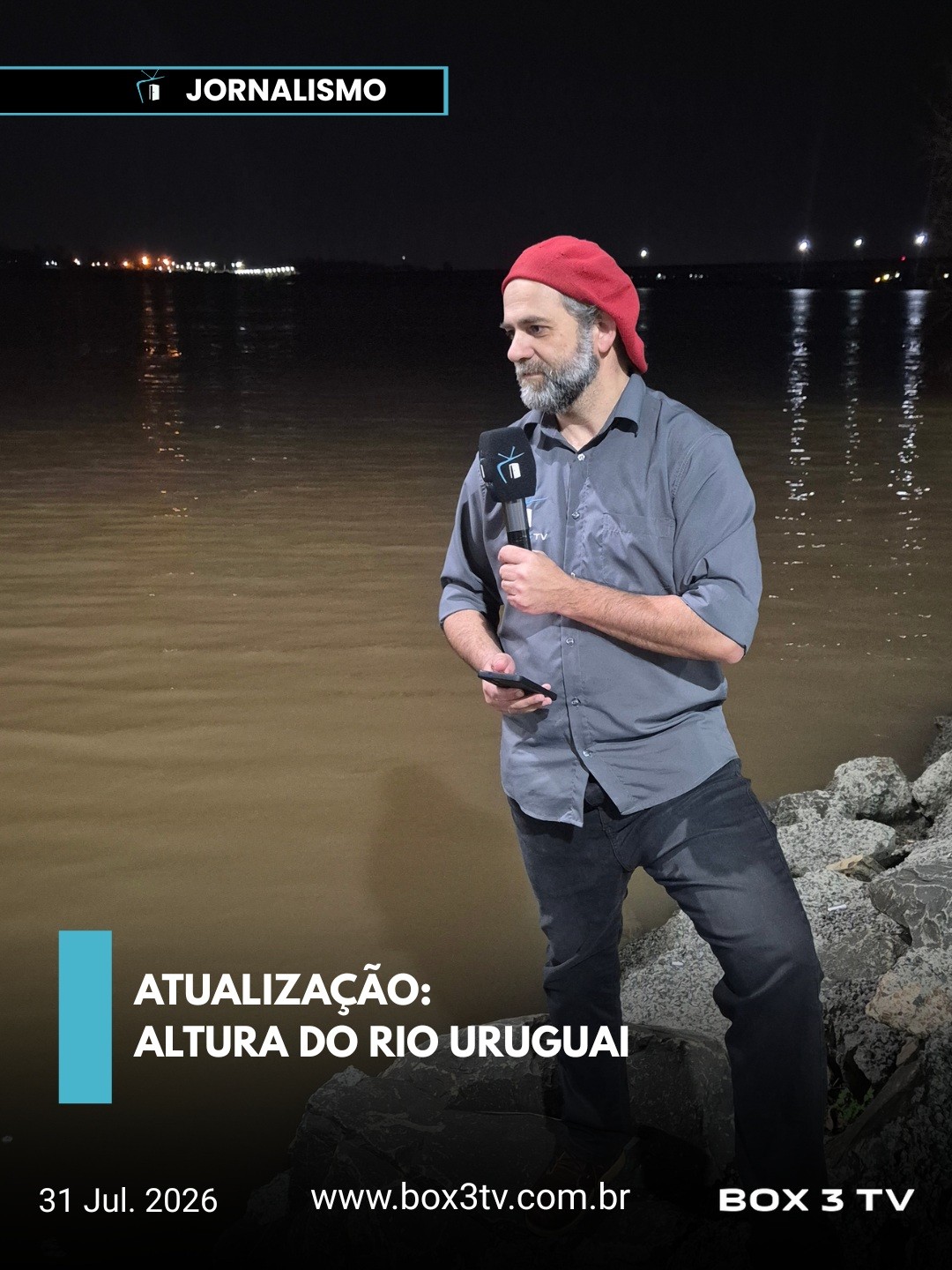 Post: Atualização da Altura do Rio Uruguai em …
