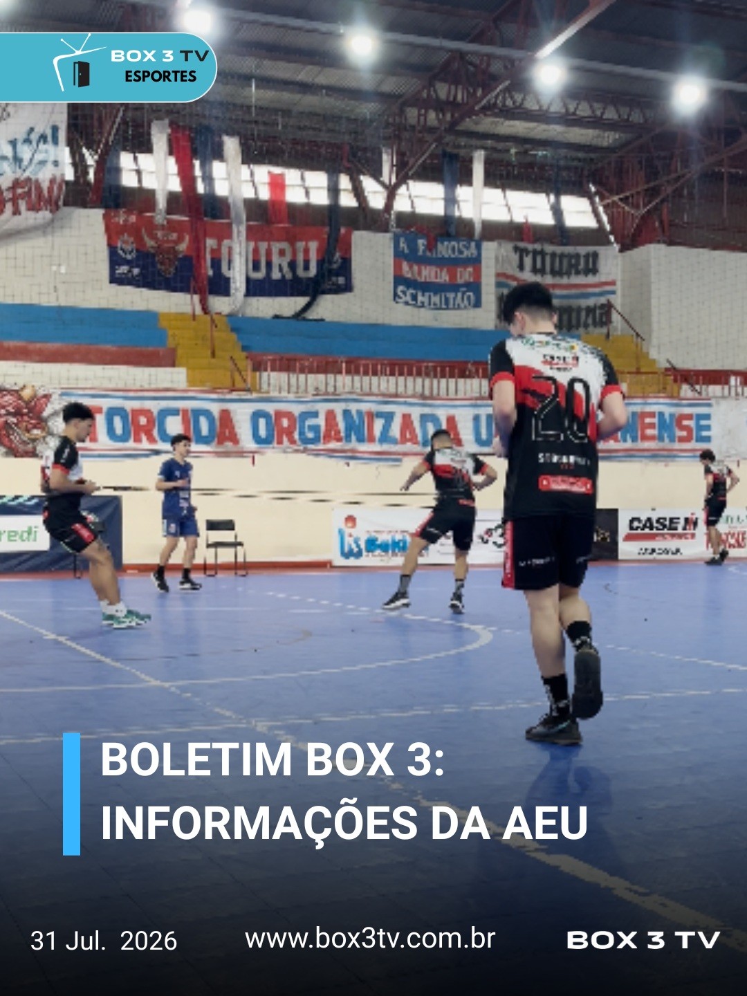 Post: BOLETIM BOX 3!
informações da AEU

📢 Anu…