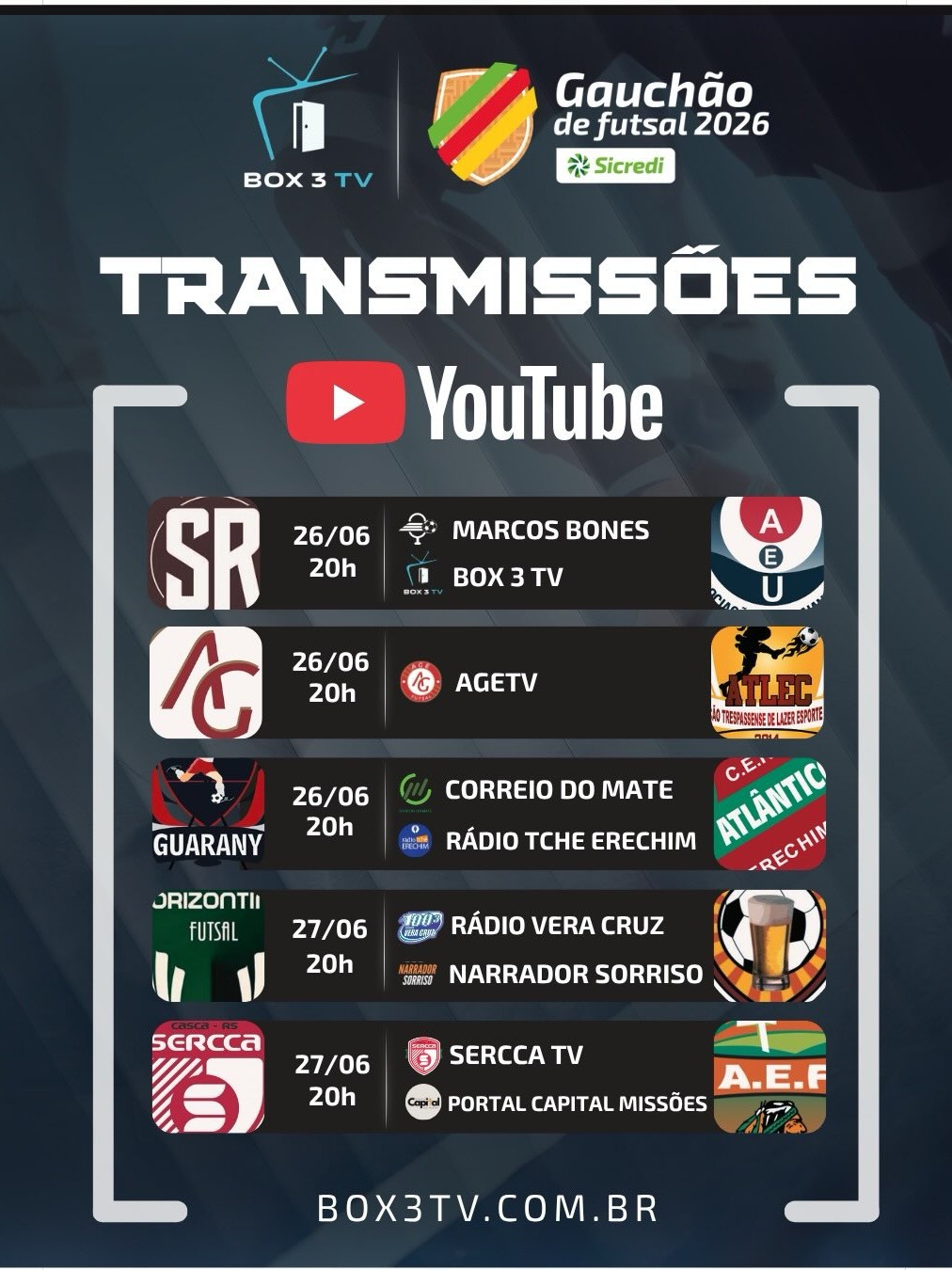Post: ONDE ASSISTIR? 👀

Assista a rodada compl…