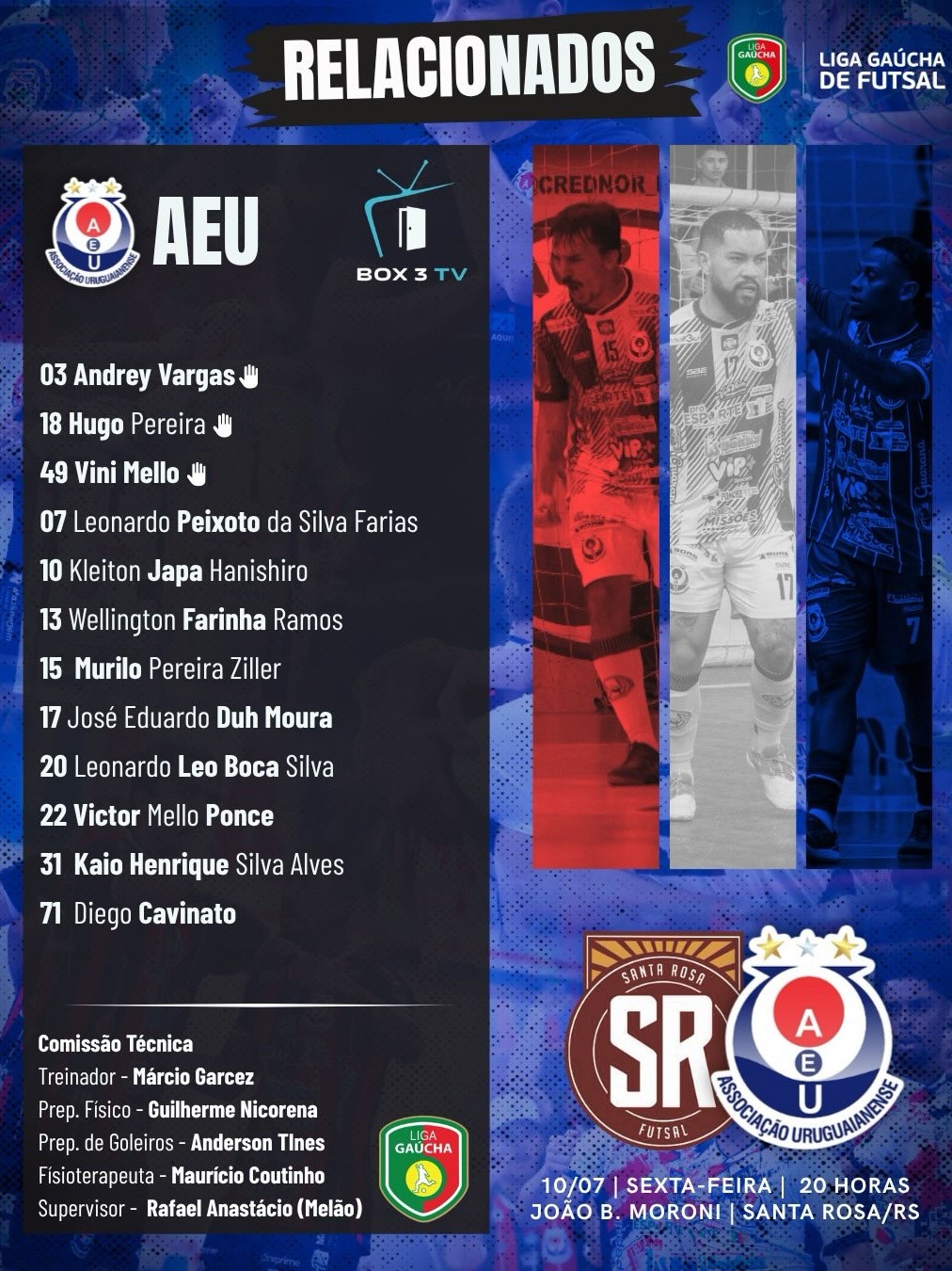 Post: RELACIONADOS PARA A PARTIDA! 🇳🇱

Esses s…