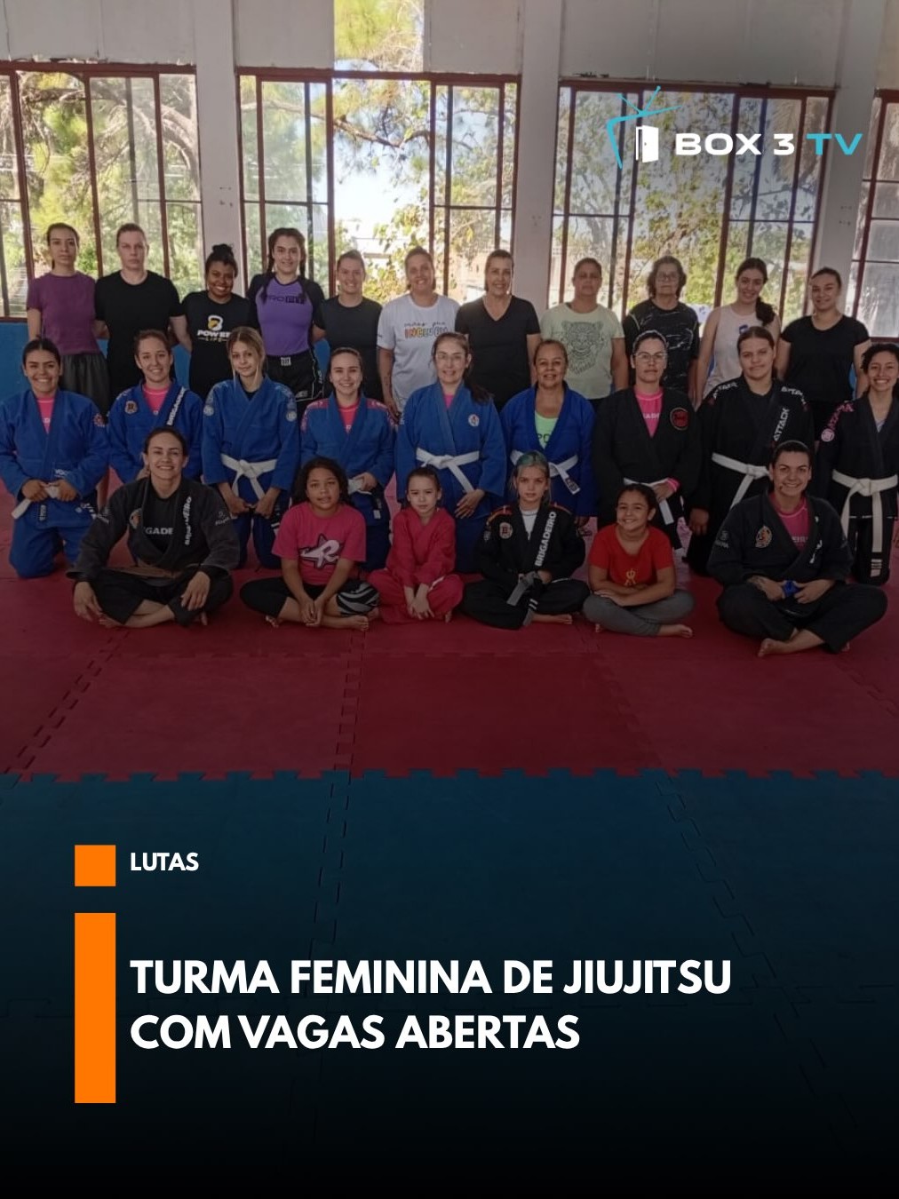 Post: PROJETO FEMININO DE JIU-JITSU REÚNE 60 M…