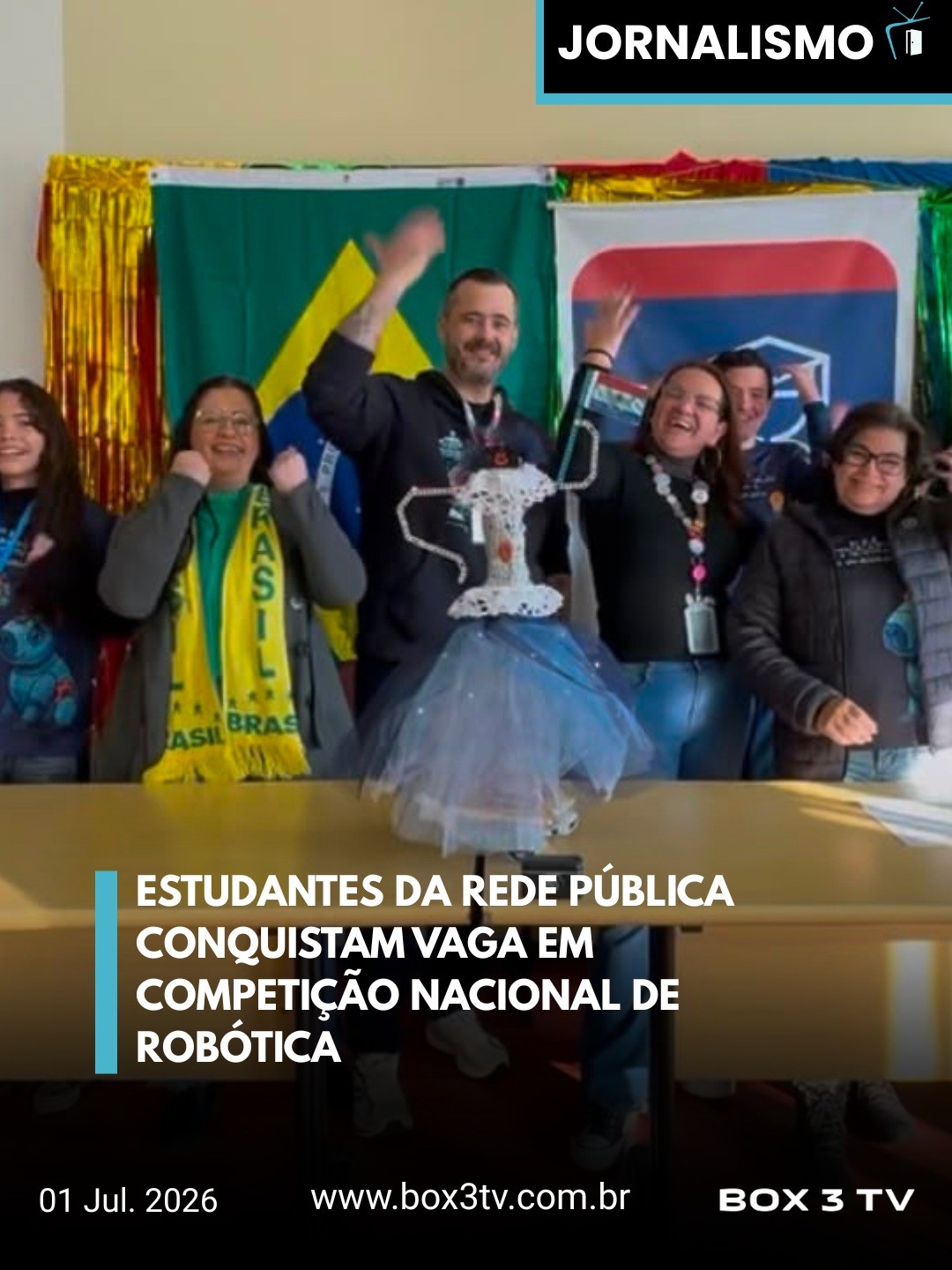 Post: A criatividade saiu da sala de aula e ga…