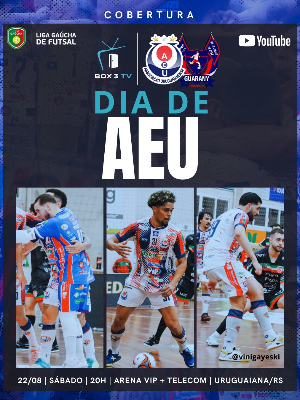 Post: 🔥 DIA DE AEU EM QUADRA! 🔥

Preparados pa…