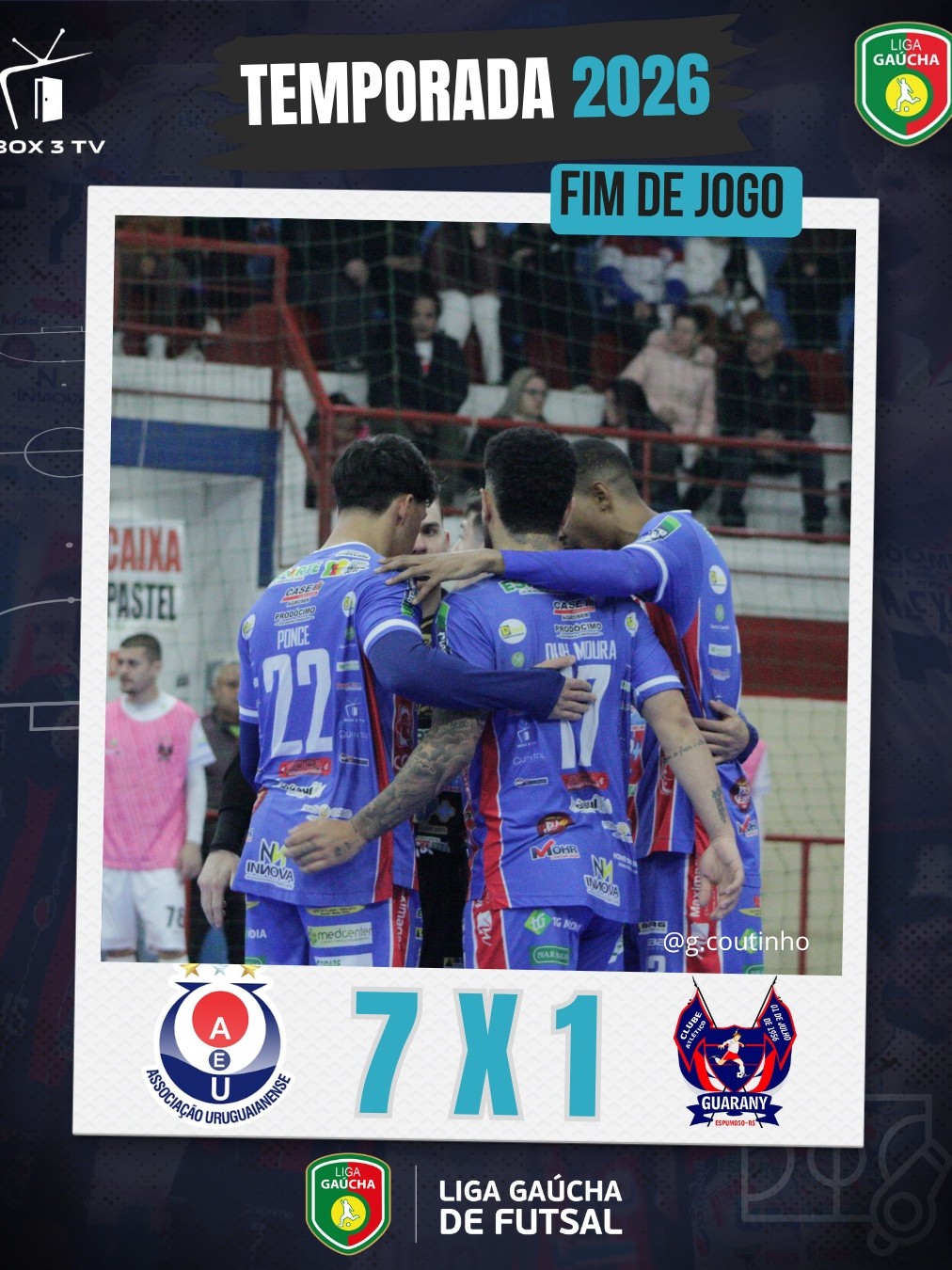 Post: 🔥 FIM DE JOGO! 🔥

O Tricolor da Fronteir…