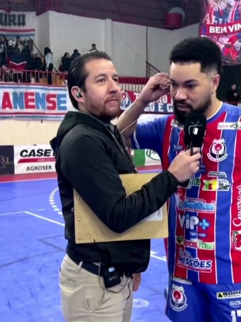 Post: Entrevista pós jogo com o ala Duh Mouda…
