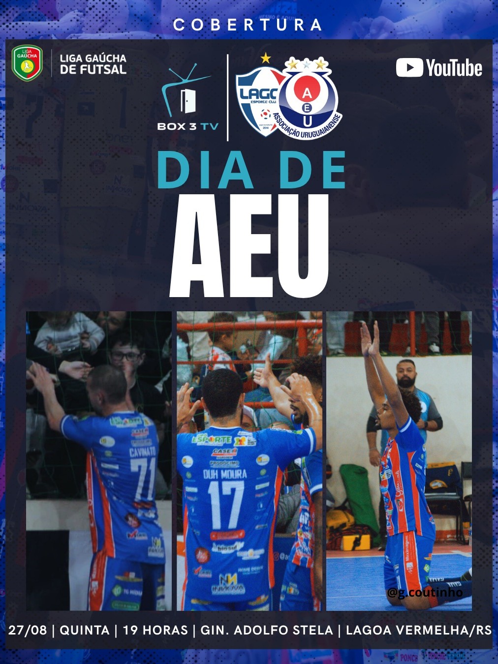 Post: 🔥 HOJE É DIA DE AEU! 🔥

A AEU entra em q…