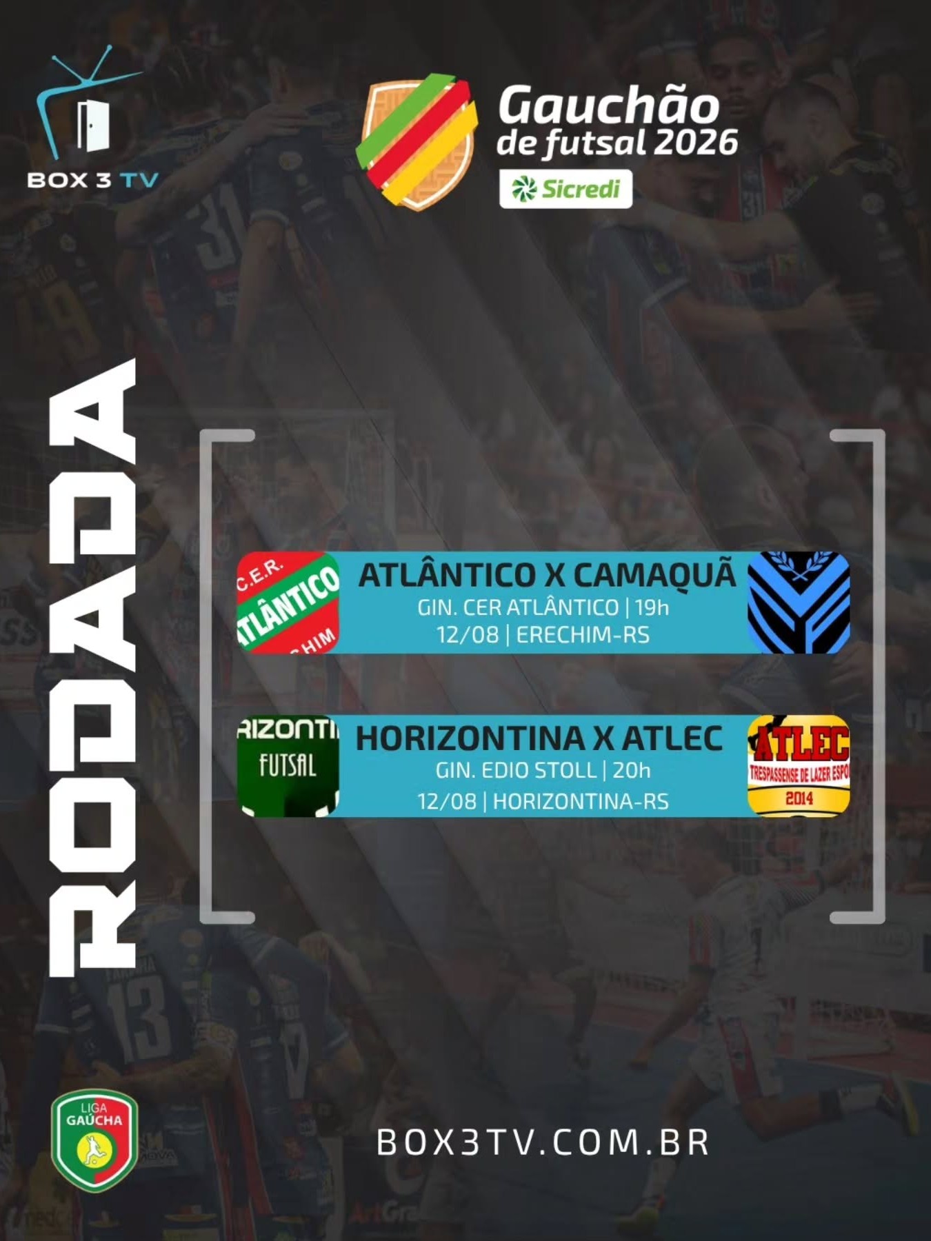 Post: Gauchão de Futsal 2026!
Dois grandes con…