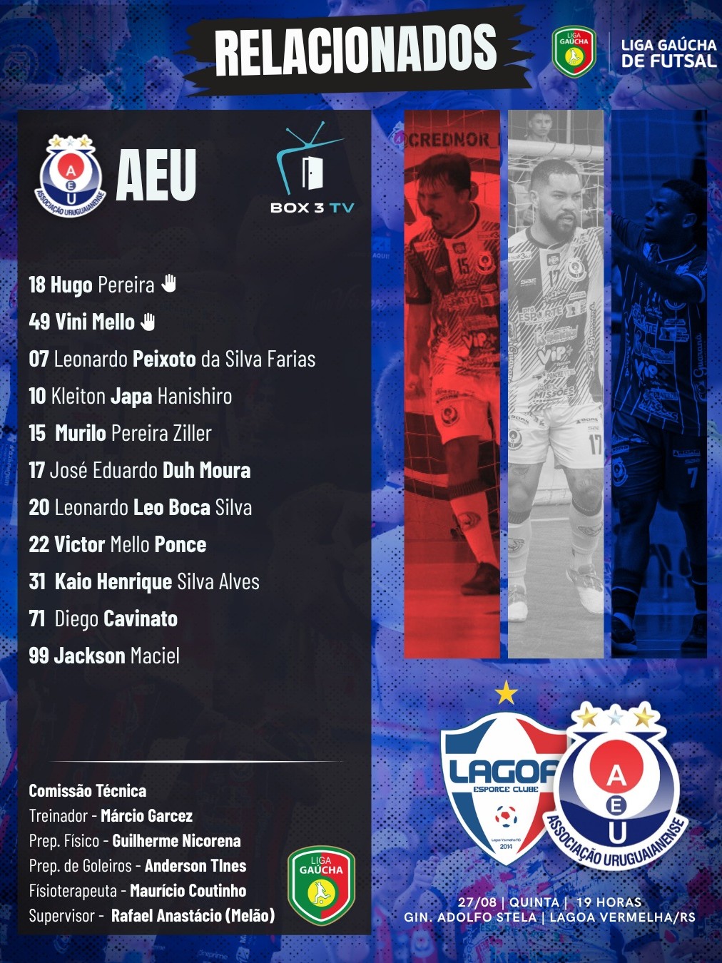 Post: 🔥 RELACIONADOS! 🔥

A AEU está pronta par…