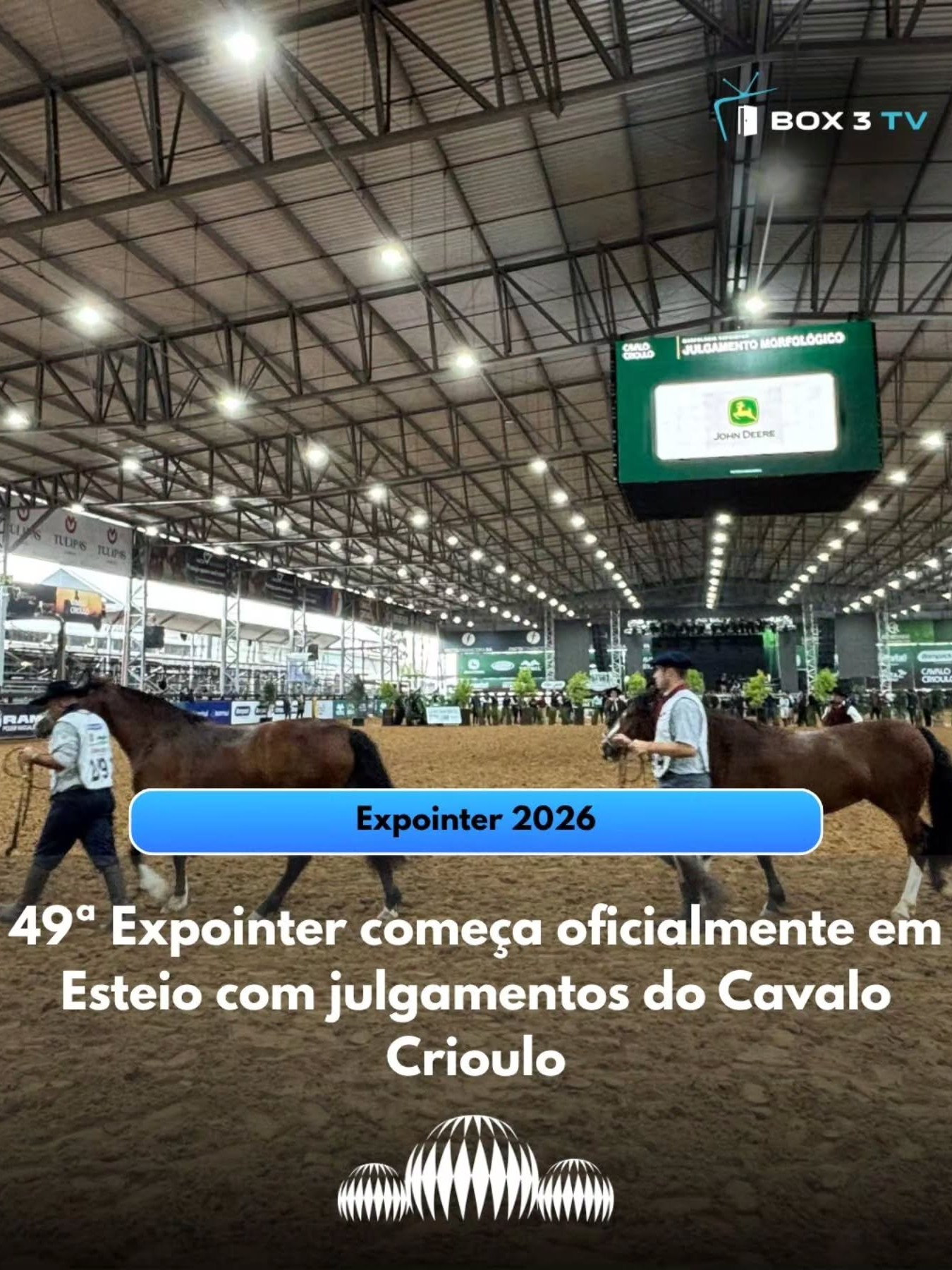Post: A 49ª Expointer começou oficialmente nes…