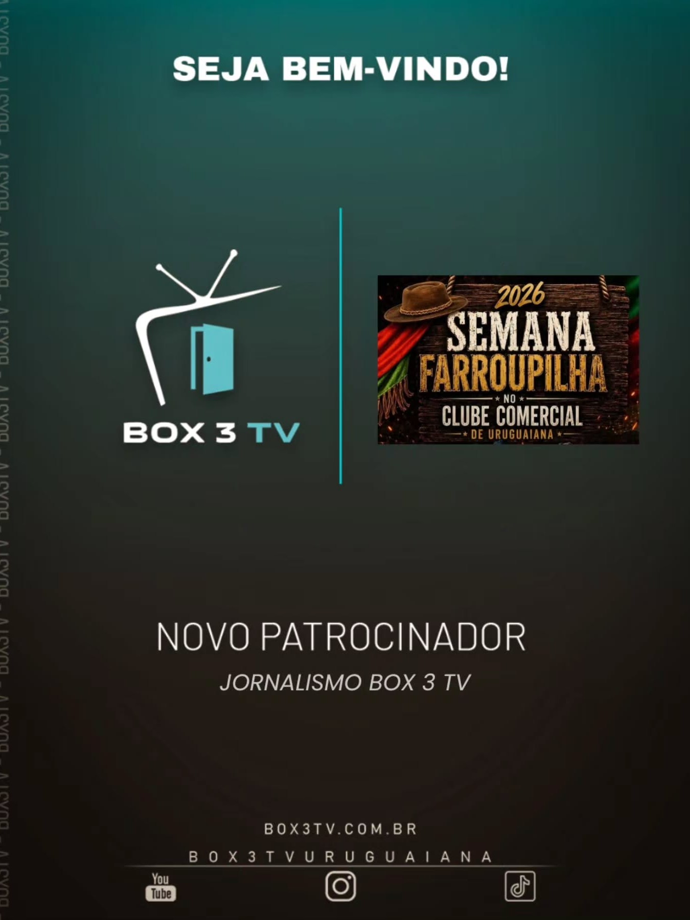 Post: Seja muito bem-vindo!
O @djmaninho_urugu…