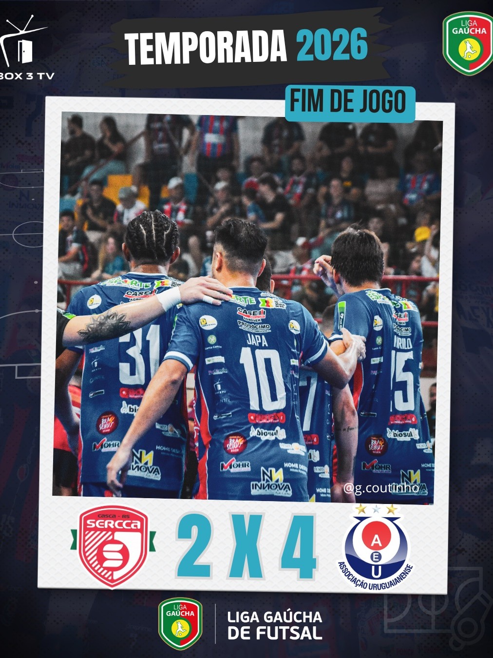 Post: 🎉 Mais uma vitória pra conta e a lideran…