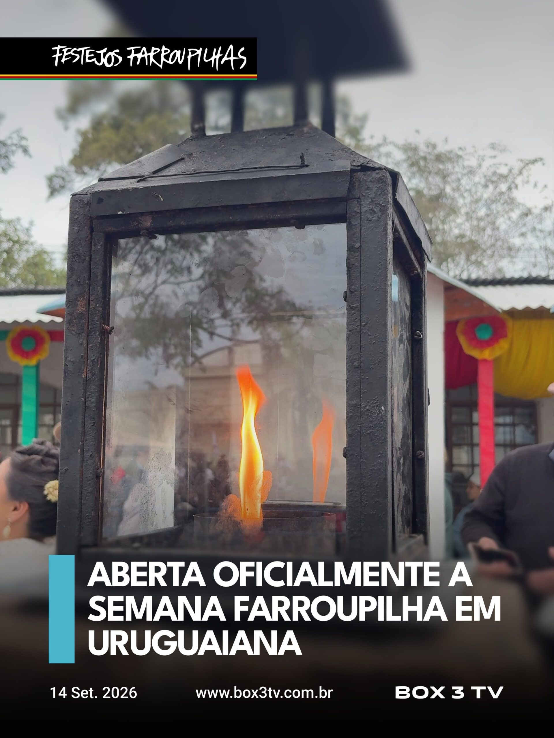 Post: A Chama Crioula chegou a Uruguaiana e, c…