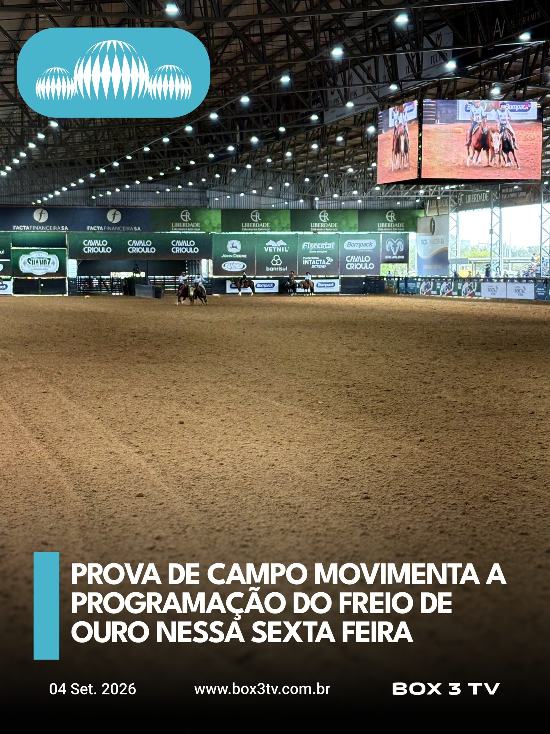 Post: Olho na pista! 🐎 Nossa equipe está na Ex…