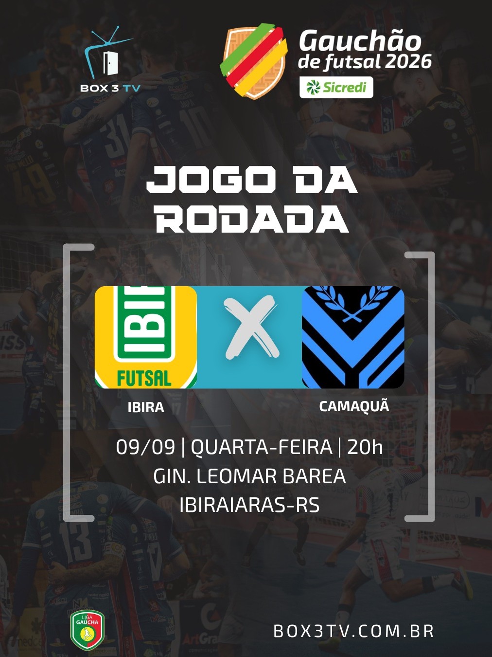 Post: 🔥🏆 Jogo da Rodada – Gauchão de Futsal 20…